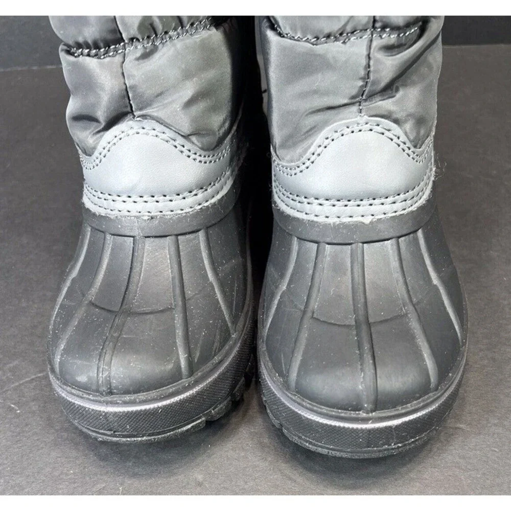 London Fog Youth Snow Boots Size 12 Water Resistant Insulated Winter‎ Boots